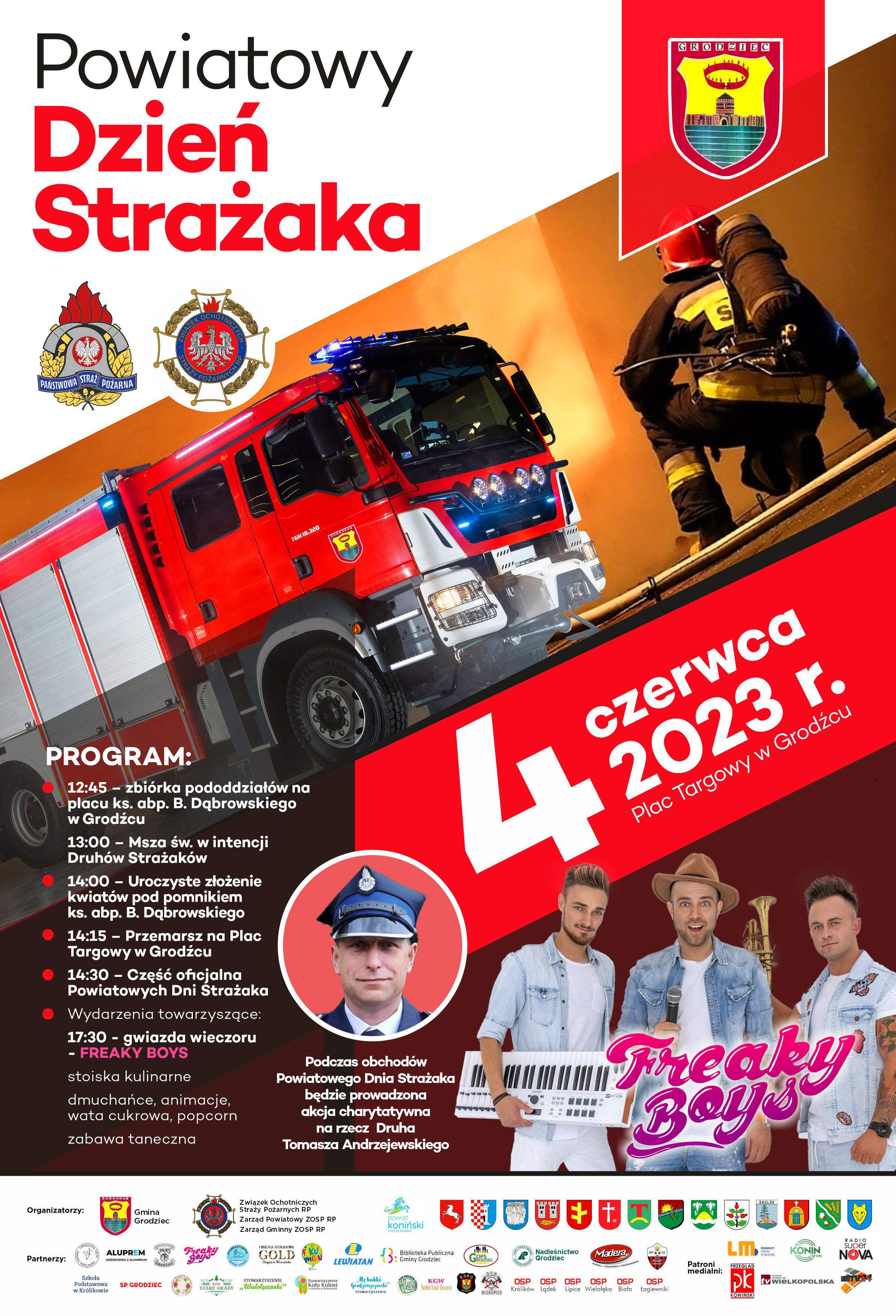 Plakat Dni Strażaka