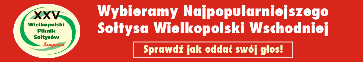 Baner najpopularniejszy sołtys 2025
