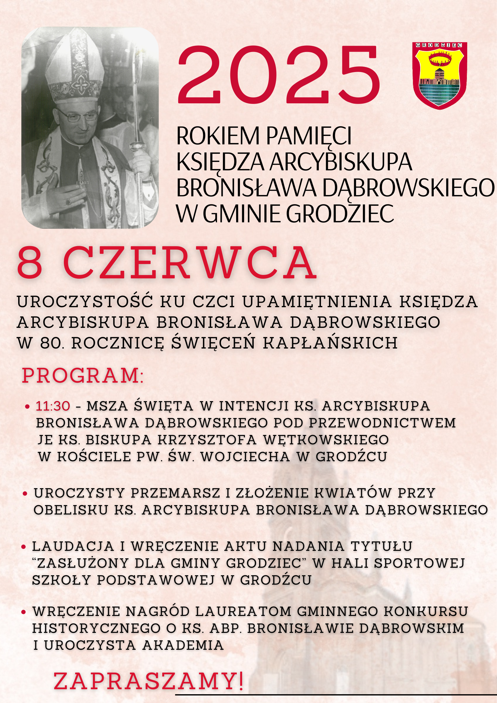 Grodziec Arcybiskup Bronisław Dobrowolski