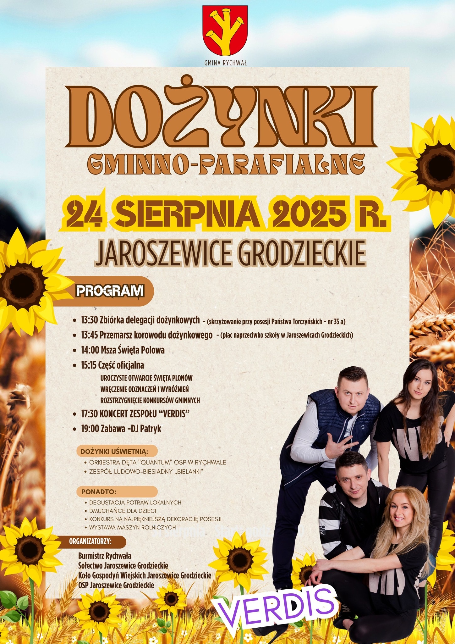 Dożynki Rychwał 24.08.25