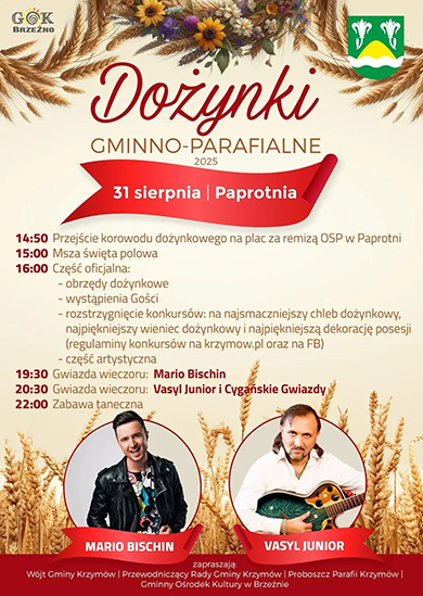 Krzymów dożynki 31.08.2025