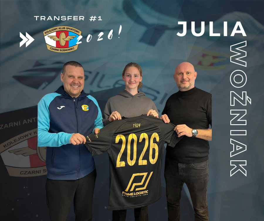 Julia Woźniak przechodzi z Medyka do Czarnych Sosnowiec