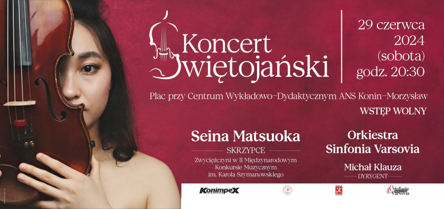 Zapraszamy na Koncert Świętojański – 29 czerwca o godzinie 20.30 