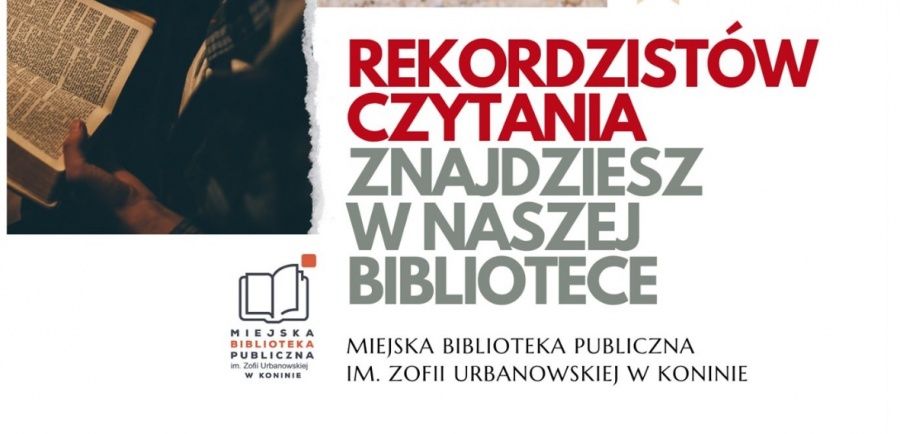 Rekordziści biblioteki w czytaniu książek 