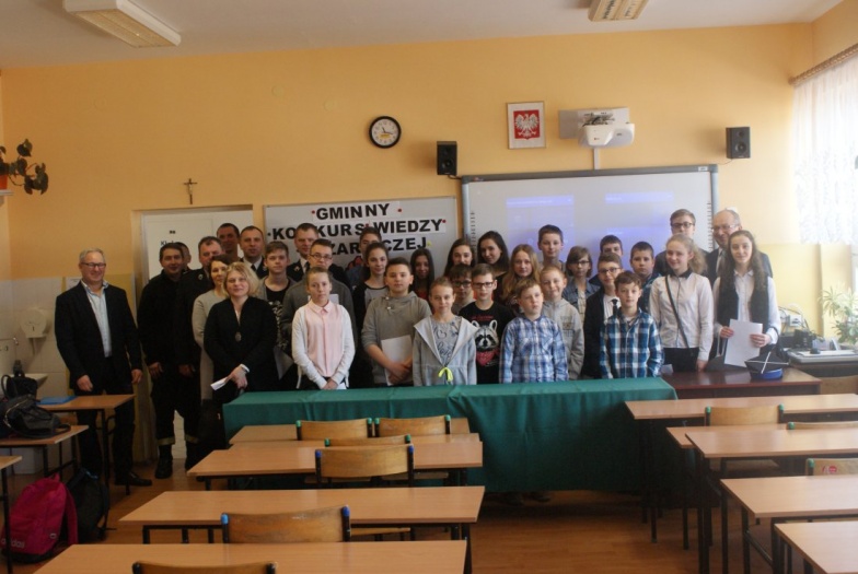 Uczniowie chwalili się pożarniczą wiedzą. Kto wygrał gminne eliminacje?