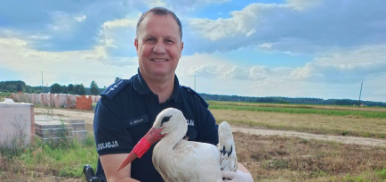 Bociek znów w tarapatach. Tym razem pomogli policjanci