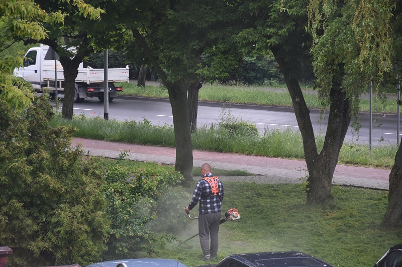 Kosiarki znów poszły w ruch. „Staramy się to robić jak najrzadziej”