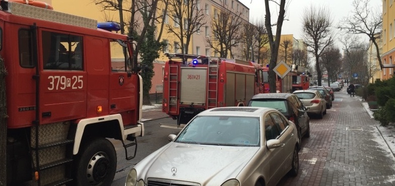 Lokator gasił olej na patelni. Pożar przy Energetyka