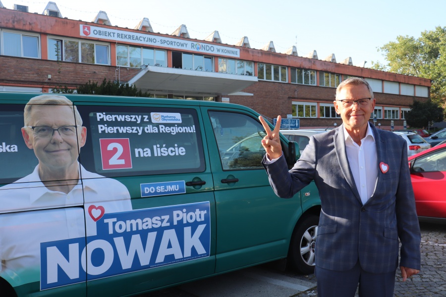 Donald Tusk w Koninie. „Będziemy chcieli pokazać, że olbrzym się obudził również u nas”