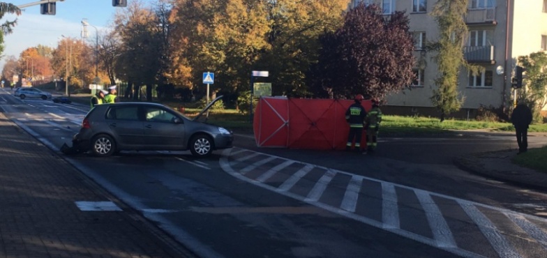 Śmiertelny wypadek na skrzyżowaniu. Zginął motocyklista