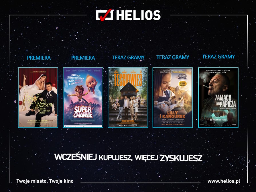 Październikowe nowości w kinie Helios