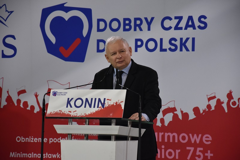 Spotkanie z członkami i sympatykami. Jarosław Kaczyński jutro w Sompolnie