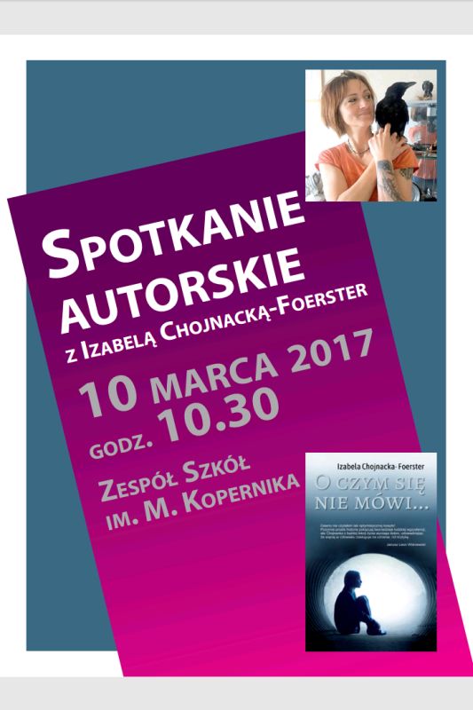 Piątkowe spotkanie z autorką 