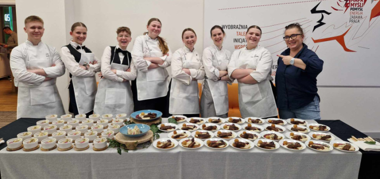 Gastronomiczne sukcesy i wyzwania uczniów