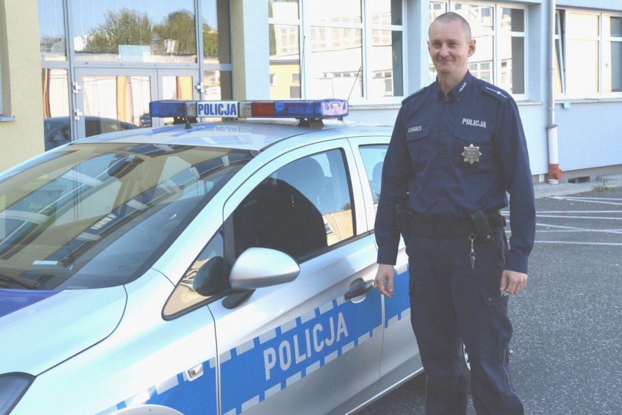 Poznaj swojego dzielnicowego. Młodszy aspirant Marek Wróbel