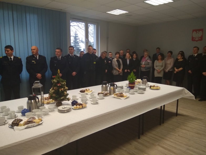 Opłatek u konińskich strażaków. Życzenia od komendanta  