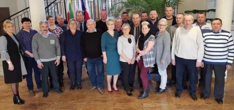 Wójt spotkał się z sołtysami. Przekazał im życzenia od siebie i prezydenta