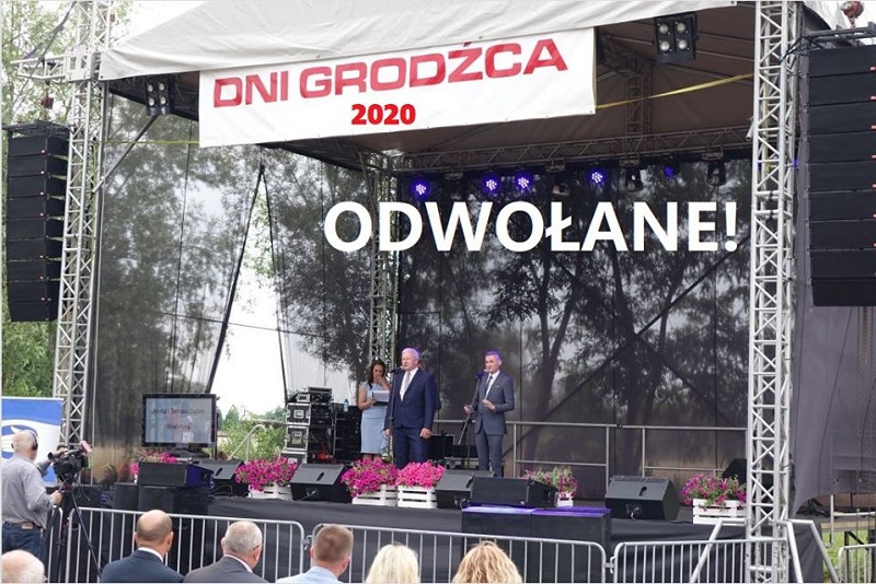 Zamiast na imprezę, pieniądze trafią do uczniów. Dni Grodźca odwołane 