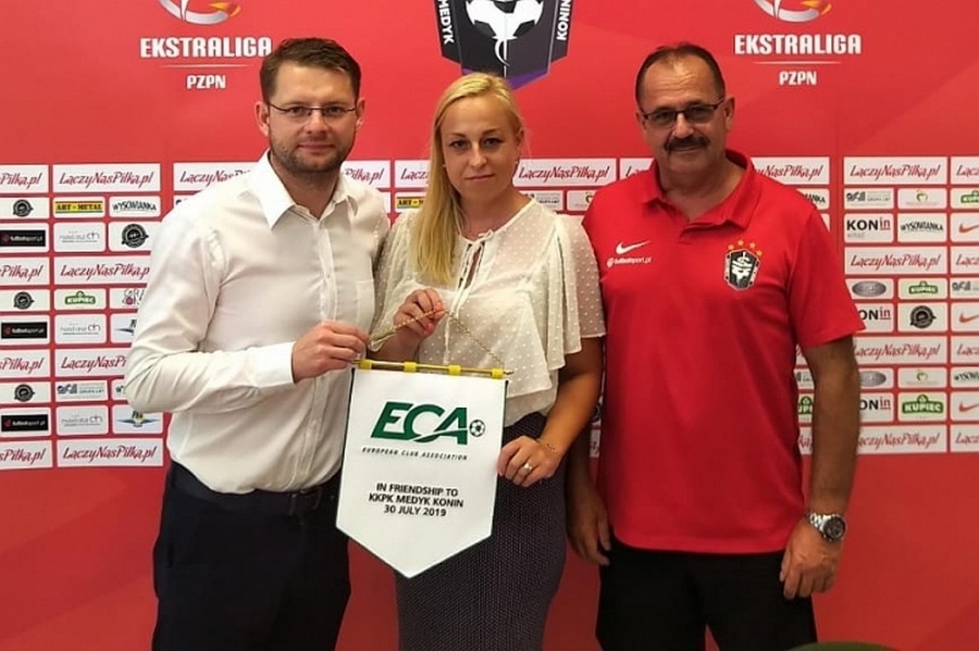 Przedstawicielka Medyka Konin w strukturach europejskiego stowarzyszenia piłkarskiego