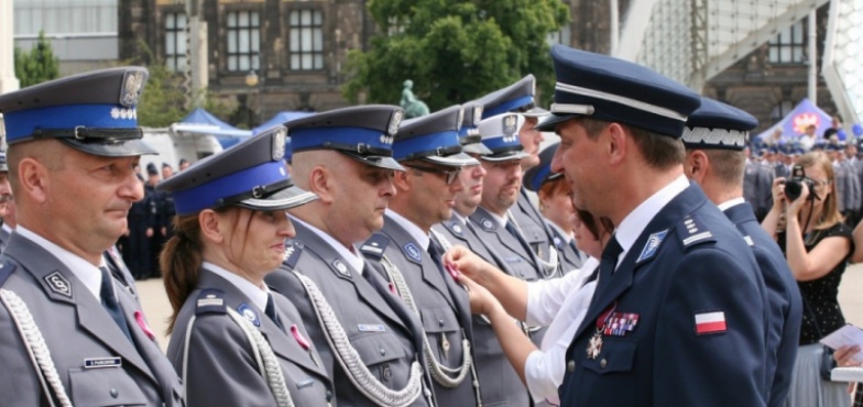 W gronie wyróżnionych dziesięcioro policjantów i pracowników konińskiej komendy 