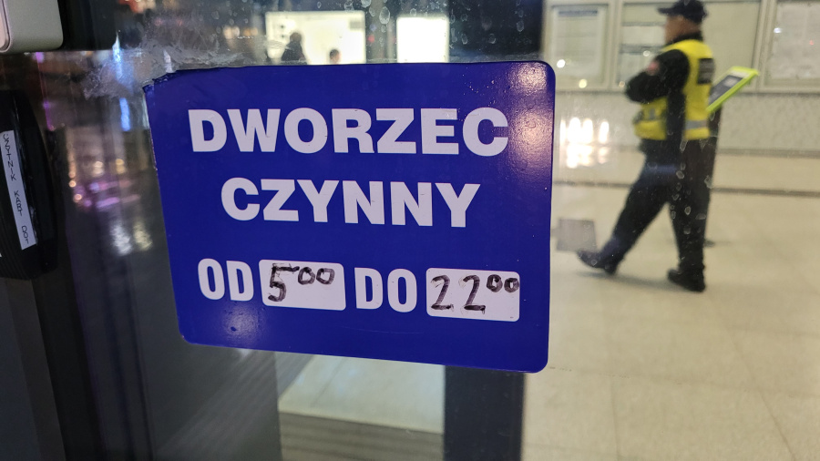 Jest prośba do ministra infrastruktury. „Wydłużenie godzin otwarcia dworca zdecydowanie poprawi jakość obsługi podróżnych”