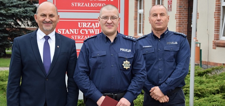 Wójt wyróżnił najlepszego dzielnicowego w Wielkopolsce