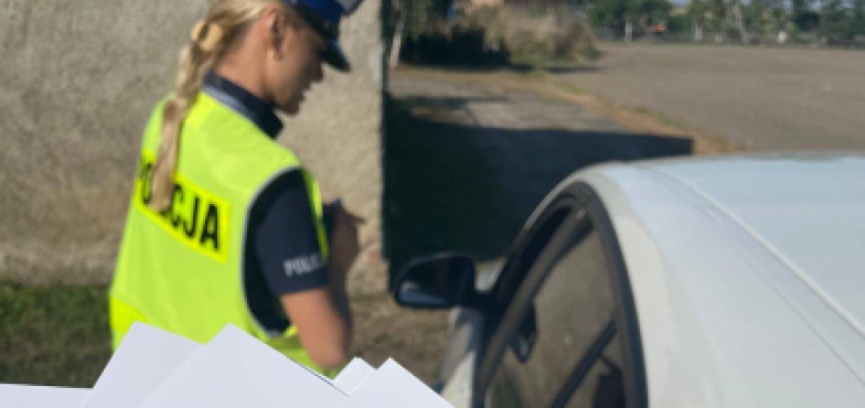 „Mistrzu, zwolnij” – policjanci w akcji