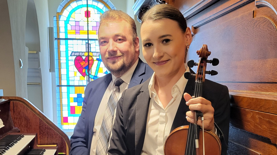 Przed nami drugi koncert. Tym razem wystąpi duet organowo-skrzypcowy