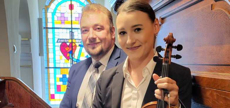 Przed nami drugi koncert. Tym razem wystąpi duet organowo-skrzypcowy