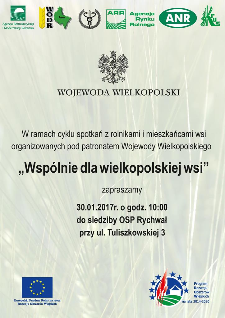 Wojewoda zaprasza rolników