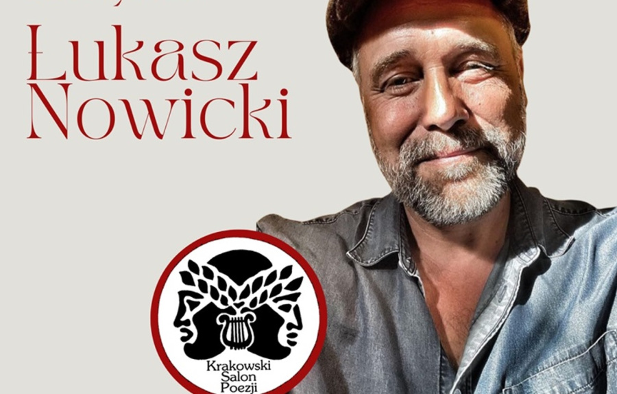 Łukasz Nowicki w Salonie Poezji. Z wierszami dla mamy i nie tylko