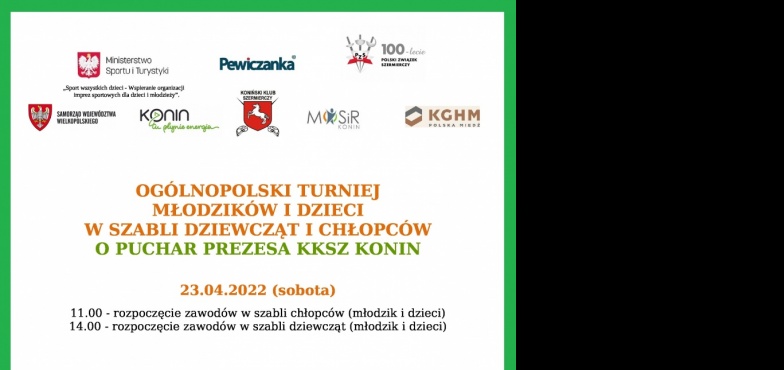 Kolejny turniej dla szablistów w Koninie