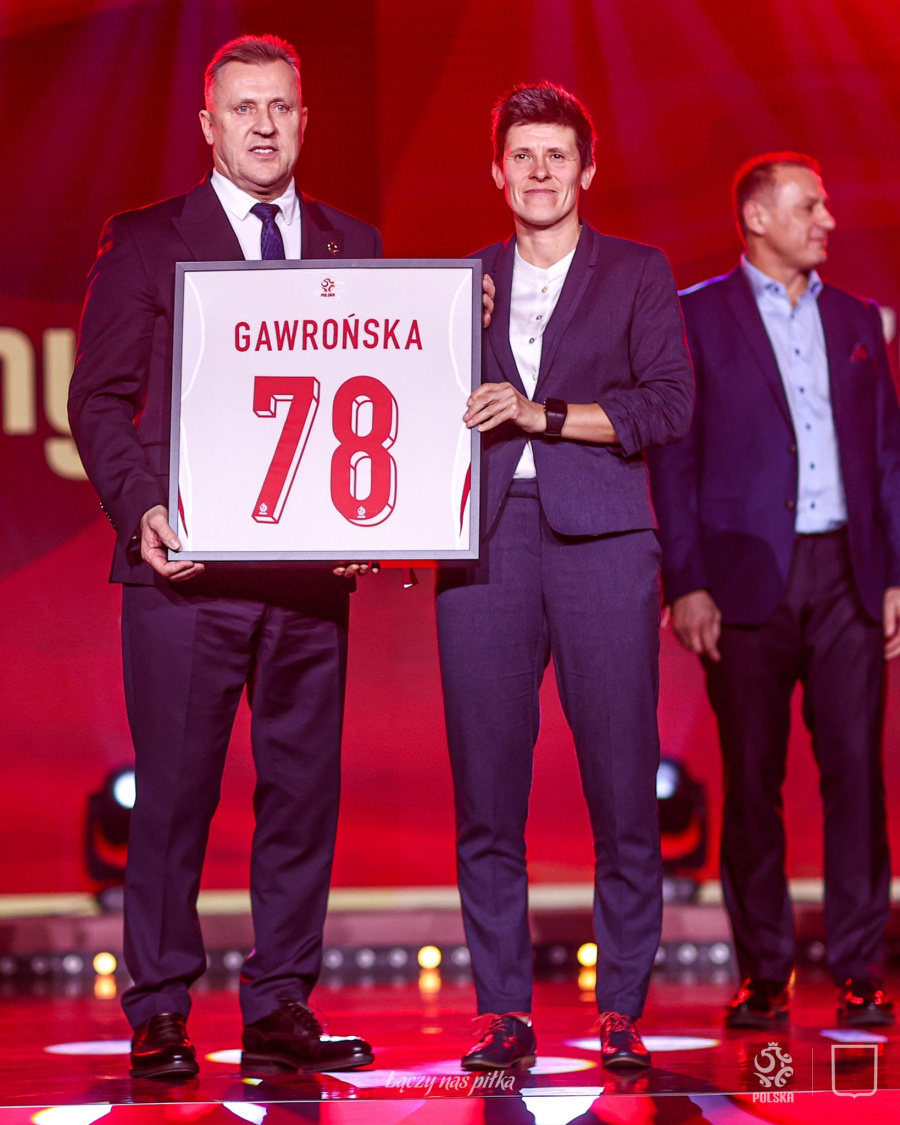 Anna Gawrońska uhonorowana przez Polski Związek Piłki Nożnej