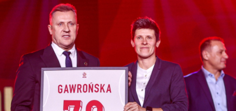 Anna Gawrońska uhonorowana przez Polski Związek Piłki Nożnej
