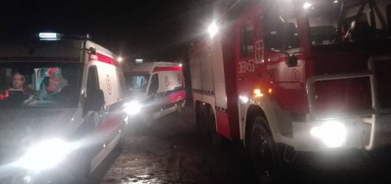 Rodzina zatruła się tlenkiem węgla. Cztery osoby w szpitalu