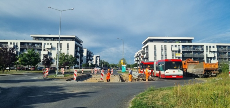 Nie będzie już ronda. Auta pojadą teraz prosto 