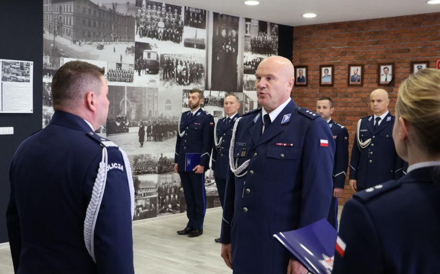 Zmiany kadrowe. Jest nowy zastępca komendanta miejskiego policji w Koninie 