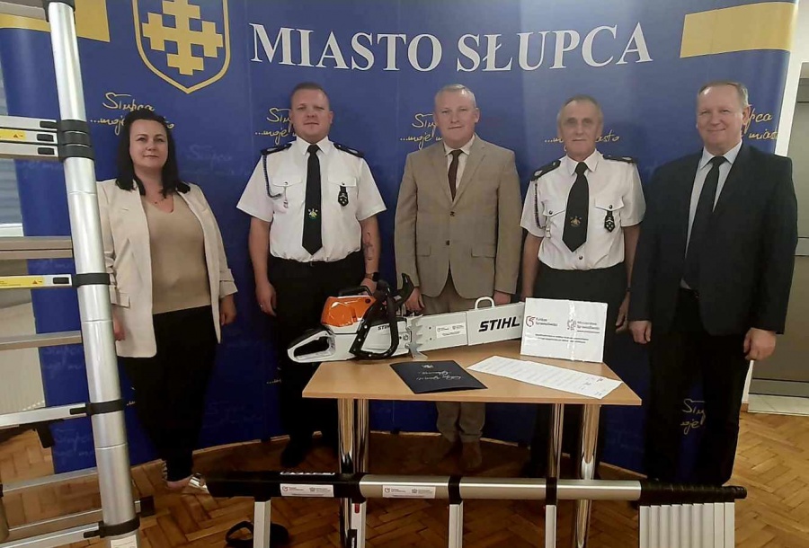 Nowy sprzęt dla słupeckich strażaków OSP