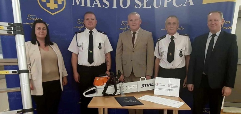 Nowy sprzęt dla słupeckich strażaków OSP