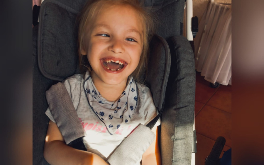 Maja walczy o zdrowe bioderko