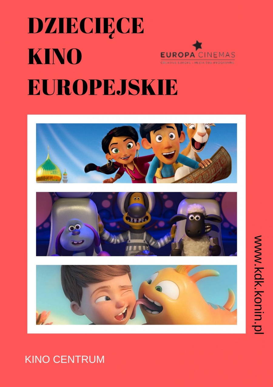 Od najbliższej soboty w Konińskim Domu Kultury - Dziecięce Kino Europejskie