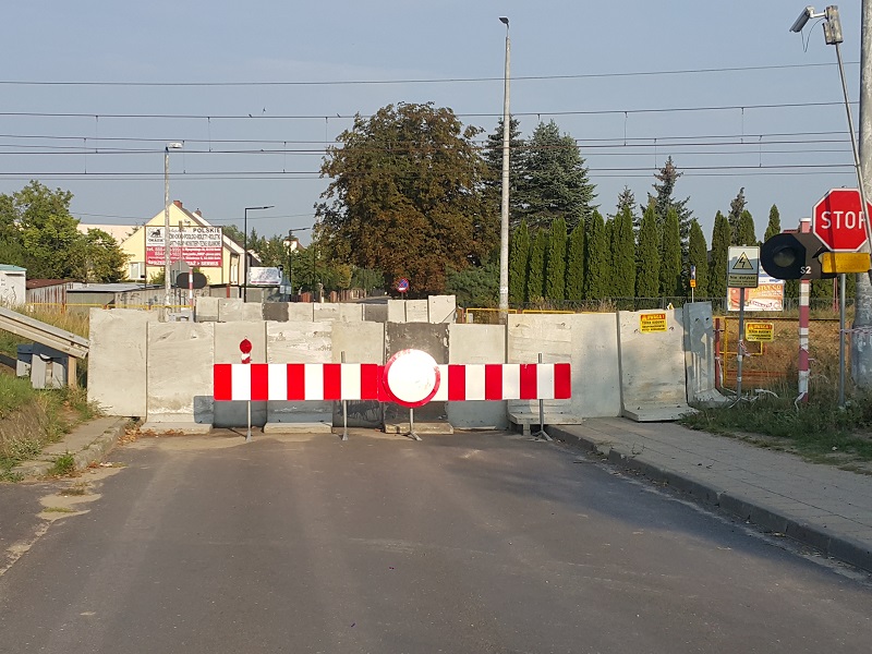Kiedy zostanie otwarty przejazd na ulicy Okólnej? „W najwcześniejszym możliwym terminie”