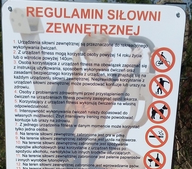 Jest siłownia zewnętrzna. Wandalom wstęp wzbroniony - druhowie OSP czuwają!