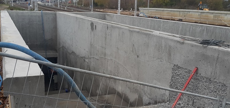 Kiedy zostanie otwarte nowe przejście pod torami? „Gotowa jest cała konstrukcja”