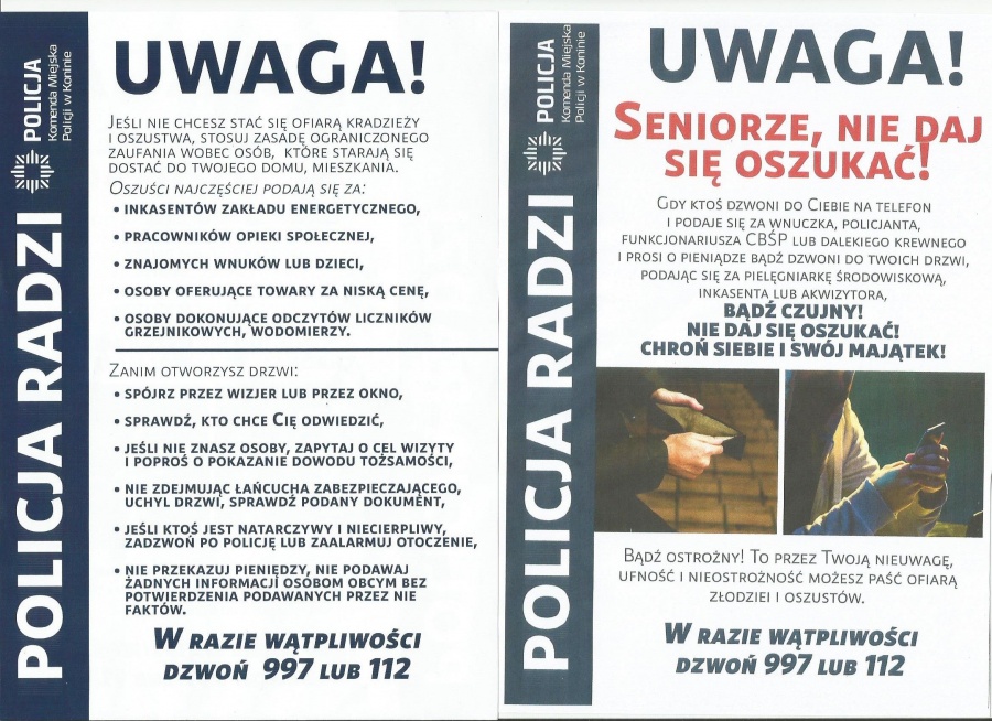 Senior we współczesnym świecie. Policjanci zapraszają