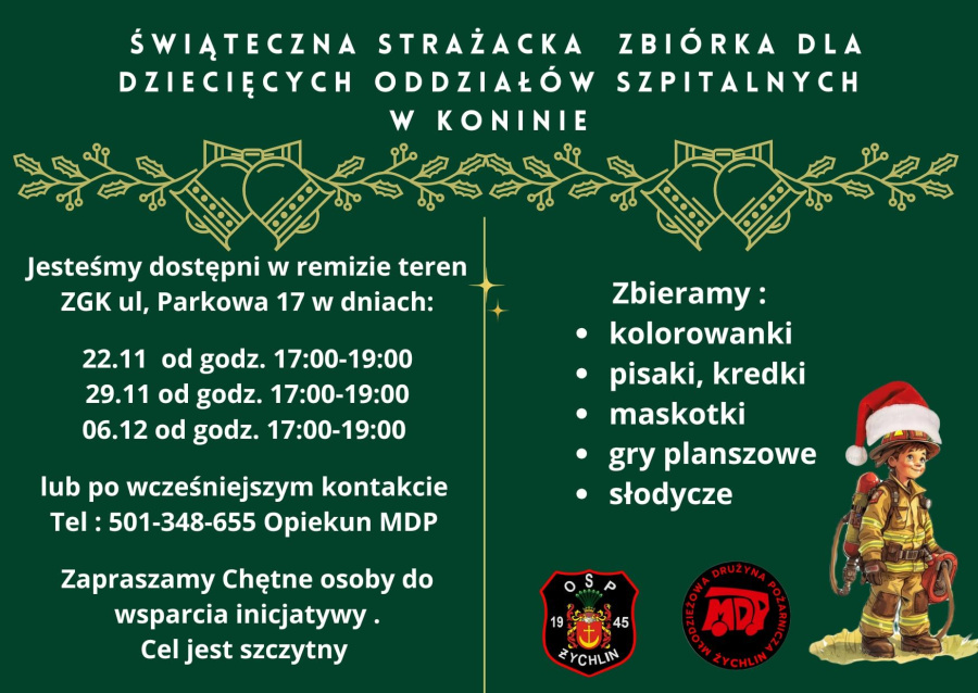 To akcja warta wsparcia. Młodzi druhowie dla dziecięcych oddziałów