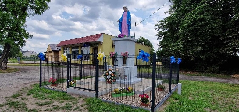 Figurka jak nowa. To też przygotowania do Nawiedzenia Obrazu