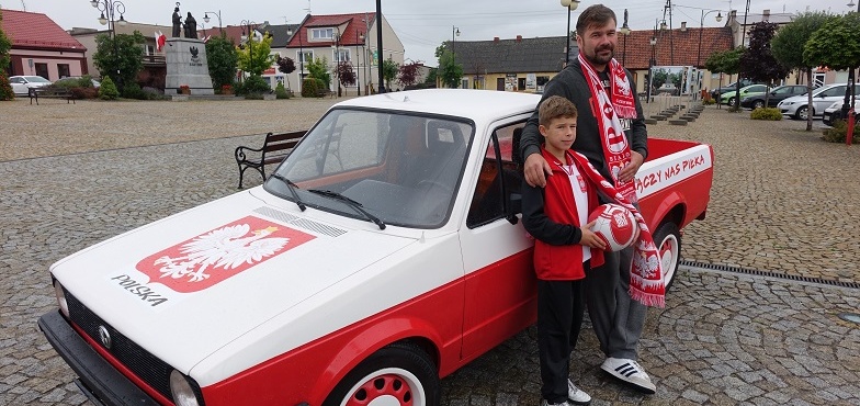 Biało-czerwony volkswagen. Tak kibicują polskiej reprezentacji 