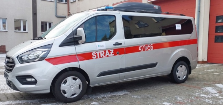 Strażacy mają nowy samochód specjalny