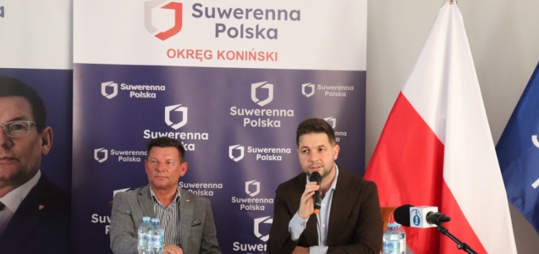 Patryk Jaki w Koninie. „Przyjechałem tutaj, żeby poprosić, abyście państwo znów nam zaufali” 